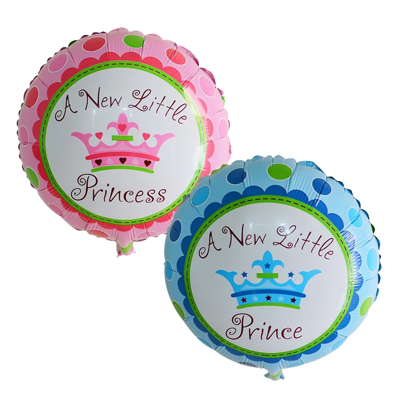 

18inch A New Little Princess/Prince Balloon Foil helium Balloons wedding kids birthday Party Decoration Balloon baby shower toys