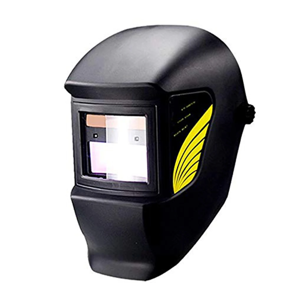 Солнечная Автоматическая затемнение Регулируемая электрическая Сварочная маска шлем сварочный объектив для MIG MMA сварочный аппарат
