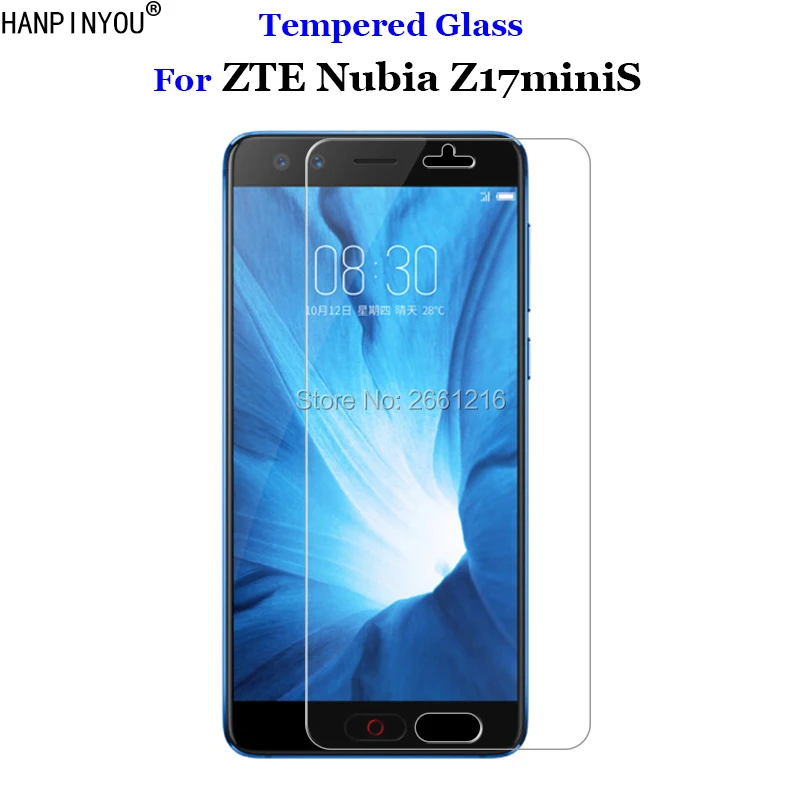 

For ZTE Nubia Z17miniS Tempered Glass 9H 2.5D Premium Screen Protector Film For ZTE Nubia Z17 miniS mini S 5.2"