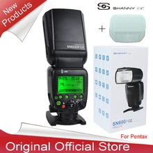 New Arrival Shanny SN600FGZ P-TTL GN60 1/8000s Slave On-Camera Flash speedlite for Pentax K100 K100D K200D K-7 K-x K-r K-5 K-01