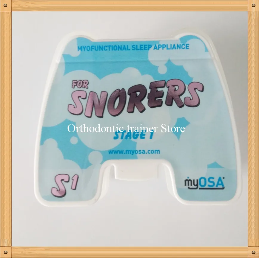 

Dental Orthodontic brace for snoring/MRC teeth trainer S1 Myofunctional sleep appliance for Snorers