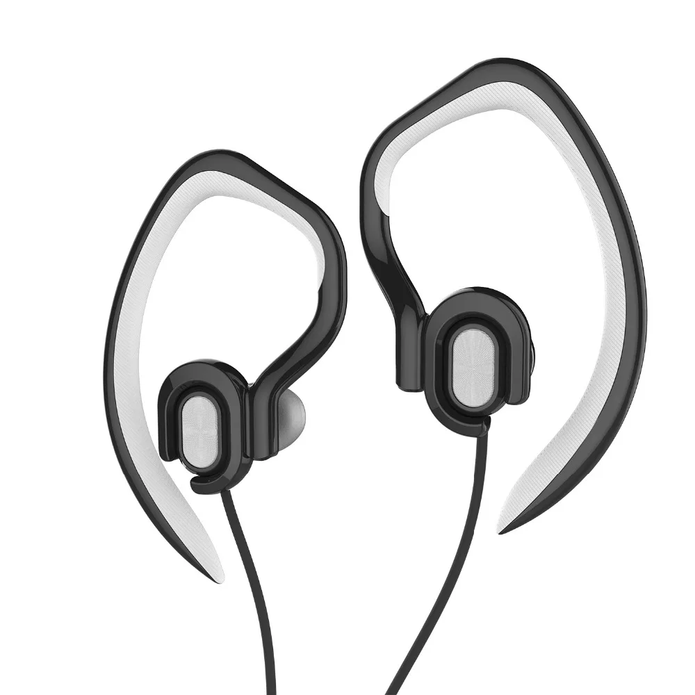 Sports Earhook Headphones In Ear Headphones noise cancelling Waterproof