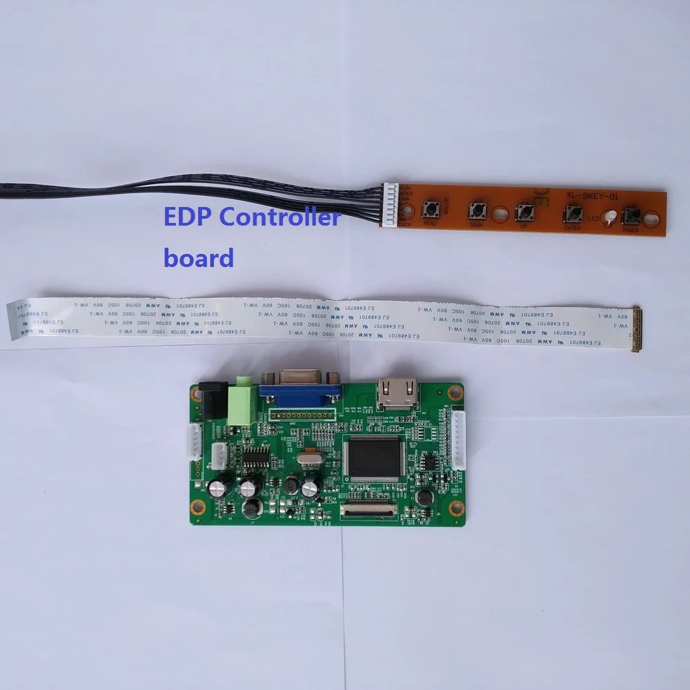 Для B156HAN04.2 светодиодный EDP плата контроллера EDP HDMI lcd DIY 1920X1080 15," экран дисплея комплект VGA монитор драйвер 30Pin