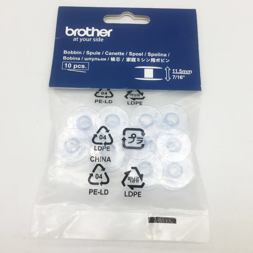 Sew Tech 60pcs SA156 Bobbins for Brother Sewing Machine XM2701 CS6000i  CS7000i GX37 XR3774 CS5055PRW XR9550PRW