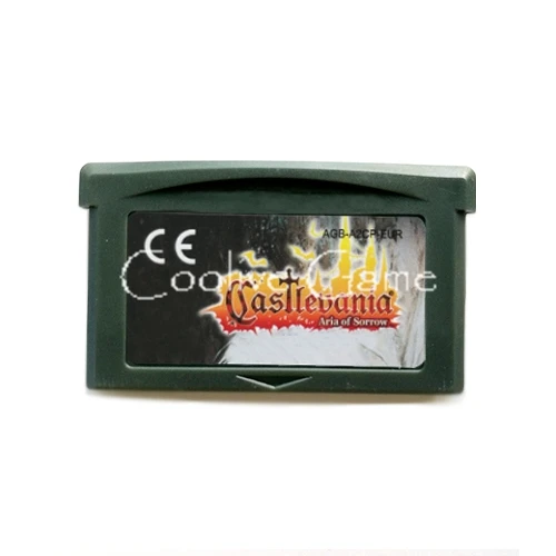 

Castlevania Asia of Sorrow EUR Version Multi Language for 32 Bit Handheld Advance Console Video Game Cartridge Console Card
