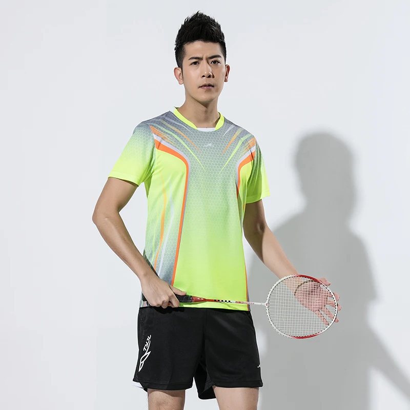 Новая одежда для бадминтона для мужчин/женщин, спортивные комплекты для бадминтона, одежда для тенниса, комплекты для тенниса, теннисная рубашка+ юбки 2603