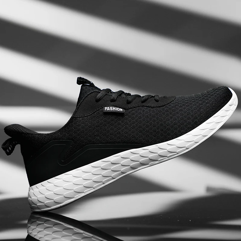 

Large size 39-48 running sports shoes men Summer adults autumn Breathable air mesh jogging footwear Outdoor lace-up sneakers w5