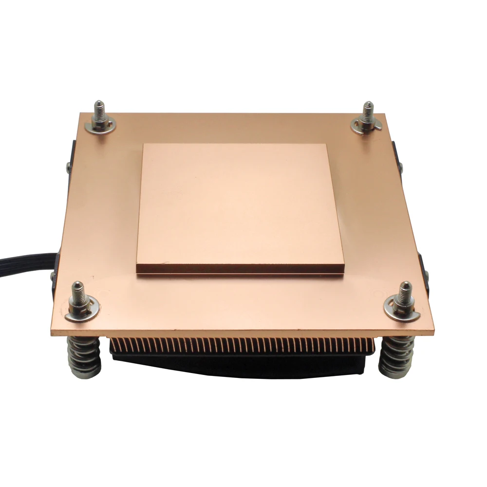 Ventilador de Refrigeração Calor para Intel Servidor Cooler Cobre Dissipador Lga 1150 1151 1155 1156 Computador Industrial Refrigeração 1u Cpu 8015 - Imagem 4