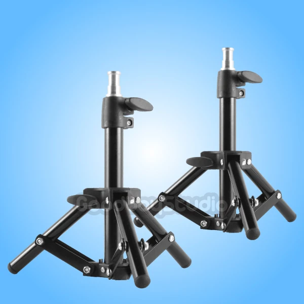 

2 PCS Photographic Mini Light Stand Tripod Studio Table Top Lightstand
