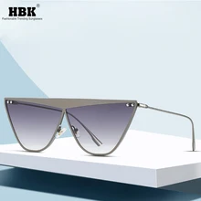 Новая мода корейский кошачий глаз солнцезащитные очки женские роскошные брендовые дизайнерские сексуальные шопперы женские черные плоские верхние солнцезащитные очки Оттенки UV400