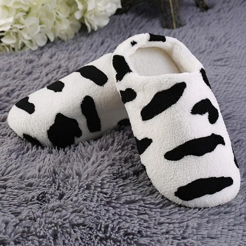 

2019 New Shoes Women Warm Winter plush Indoor House Home Anti-slip Shoes Soft Slippers unisex Shoes Sandals