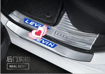 

For TOYOTA Levin threshold bar rear box guard trim accessories