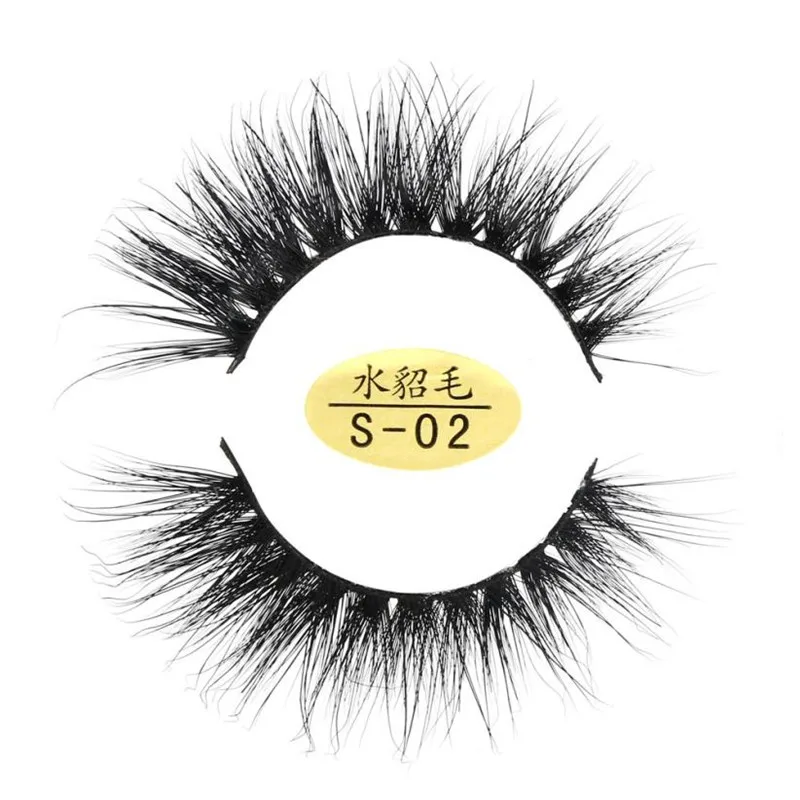 OutTop 1 пара натуральные 3D ресницы искусственная норка ручной работы накладные ресницы мягкие из меха норки 04,18