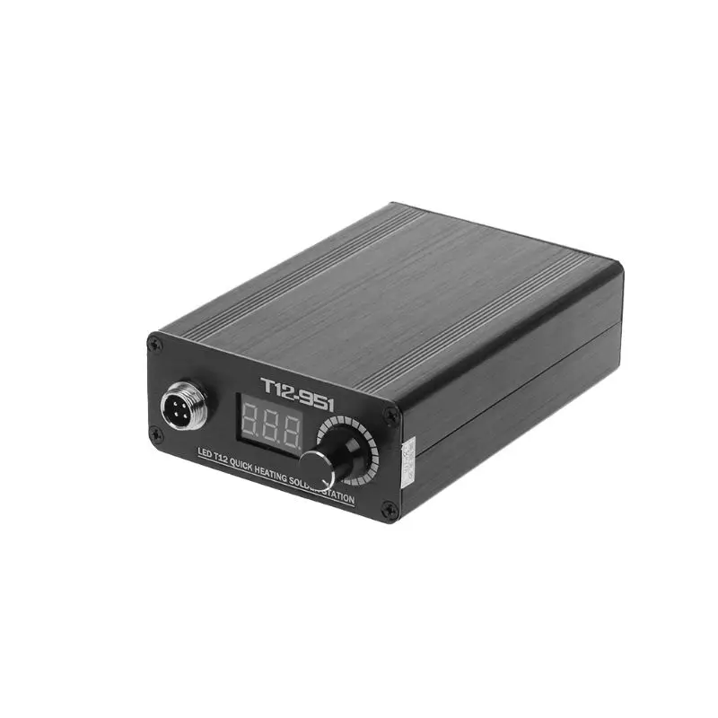 

T12 LED Digital Soldering Station Quick Heating Temperature Controller Electronic Welding Soldering Iron Tips Solder Power Tool