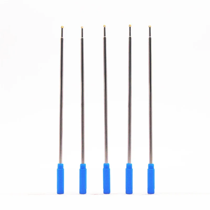 

5pcs Blue ink Refill ink 0.5mm Nib Ballpoint Pen Suitable for types of pen Free Shipping Pencils Writing