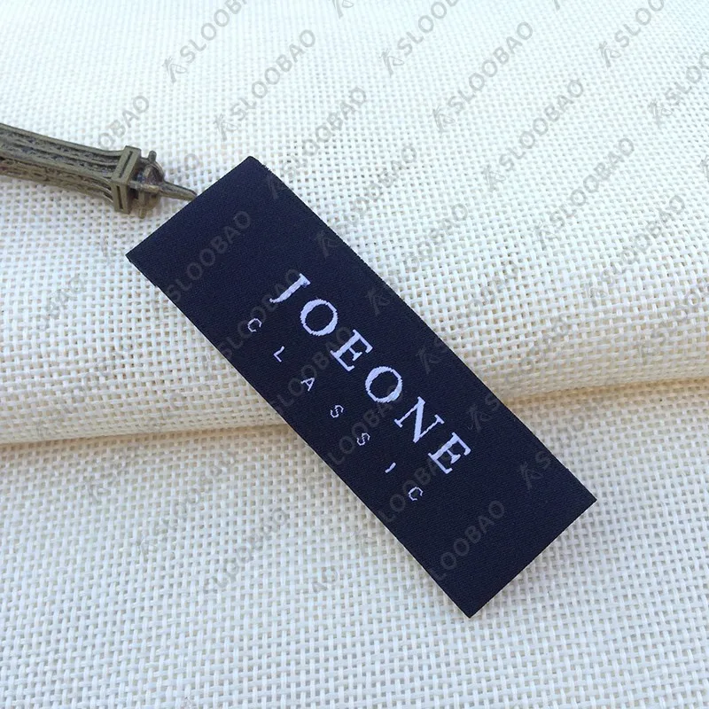 Free shipping Customized Garment labels satin size labels own labels for clothing hand made ...