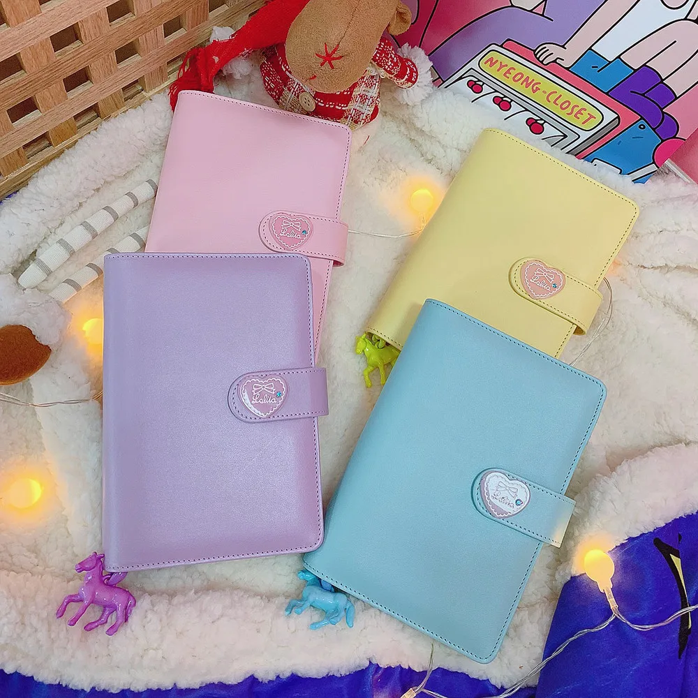 

DIY Notebook Planer Kawaii Bullet Journal Girl 's Diary Organizer Colorful Book Note Student Daily Weekly Plan Stationery Gifts