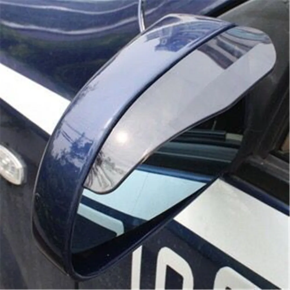 

2pcs Universal Car Rear View Side Mirror Rain Board Black Sun Visor Shade Shield For Hyundai HB20 Coupe Entourage Equus Excel