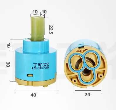 Top high quality Durable different size faucet ceramic cartridge famous Tiwan JiuJiu brand 10 years guaruantee