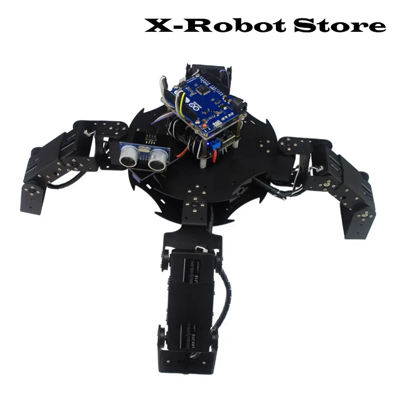

Robo-Soul CR-4 Hexapod four-legged robot set / with 20CH controller / digital servo / Arduino development kit DIY robot toy