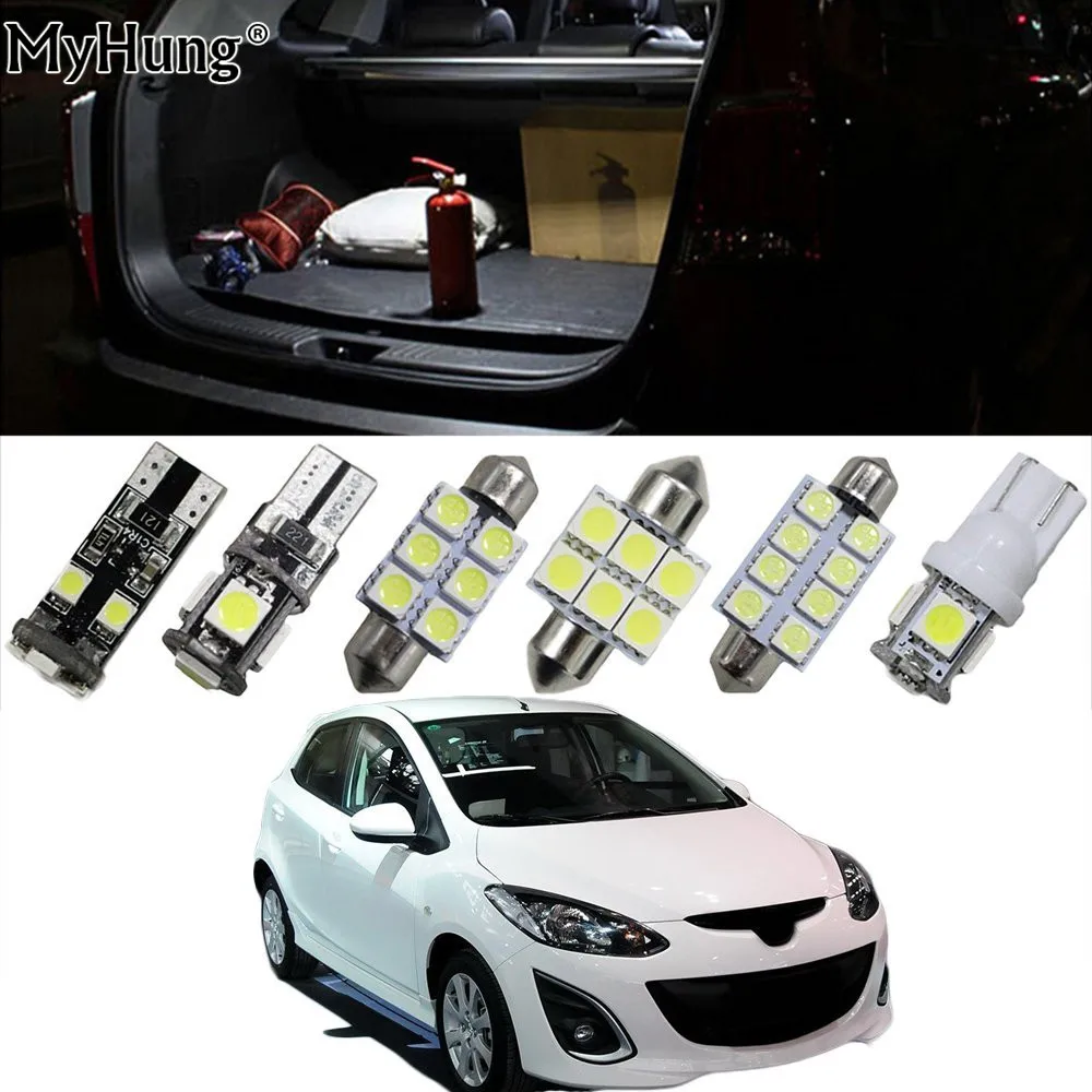 Interior Led Light For Mazda2 Mazda3 Mazda5 Mazda6 Atenza CX7 CX 7 Car Replacement Bulbs Dome