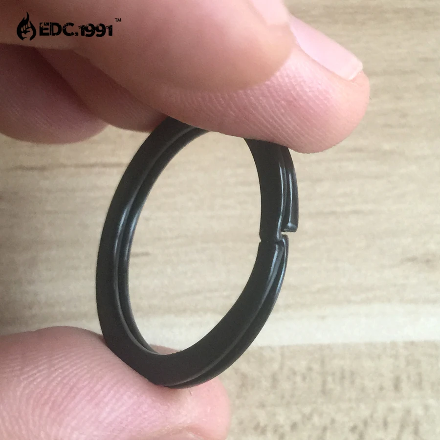  10pcs stainless steel Key Chain Key Ring Split Ring Size L 28mm outdoor travel goods EDC TOOLS