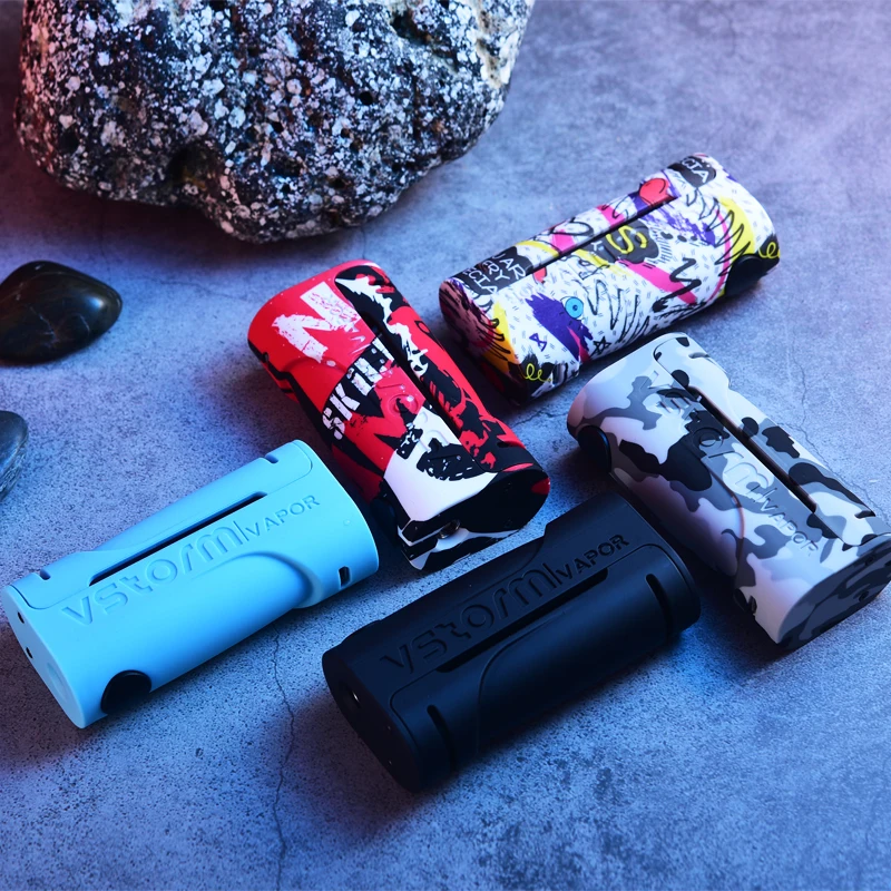 Бокс мод для электронных сигарет Vape Vapor Storm ECO Max 90 Вт граффити Цвет режим обхода 510