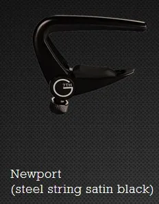 G7th G 7th Newport Lightweight Capo все 6 моделей акустическая электрическая классическая гитара Capotraste - Цвет: Black