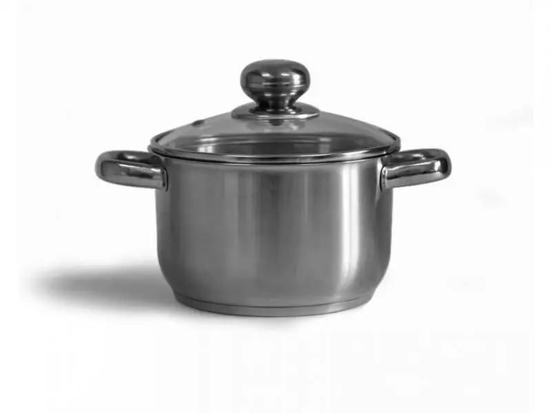 Кастрюля АМЕТ, Славяна, 1,75 л, стеклянная крышка