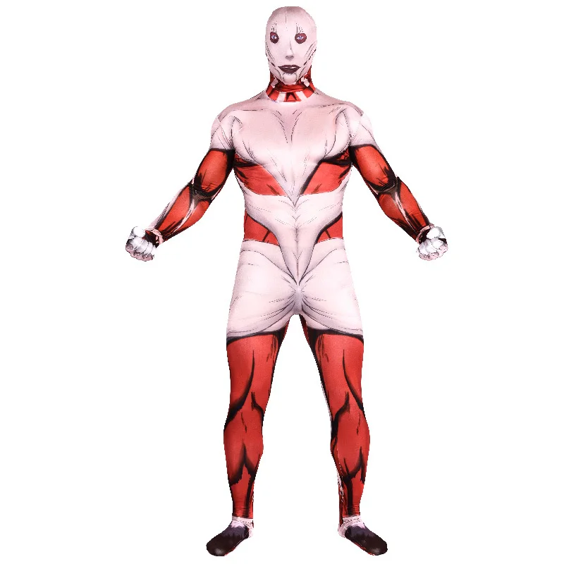 Атака на Титанов shingeki no kyojin giant/Eren Jeager/Reiner Braun/Annie Lionheart zentai костюмы костюм