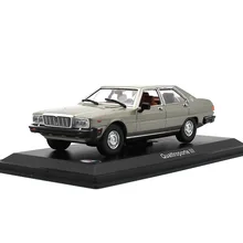 LEO 1:43 модель автомобиля из сплава Maserati Quattroporte 3 коллекция украшения для детских игрушек Лучший подарок для детей