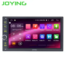 Joying Cheapest HD 1024*600 2 din Android Stereo GPS Navigation steering wheel head unit radio for Nissan qashqai X-Trai