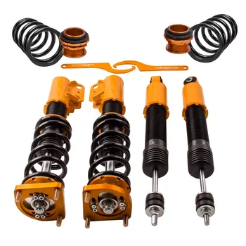 

Racing Coilover Coilovers Kits 94-04 for Ford Mustang 4th 1994-2004 4.6L Spring StrutsAdjustable Height & Mounts Shocks