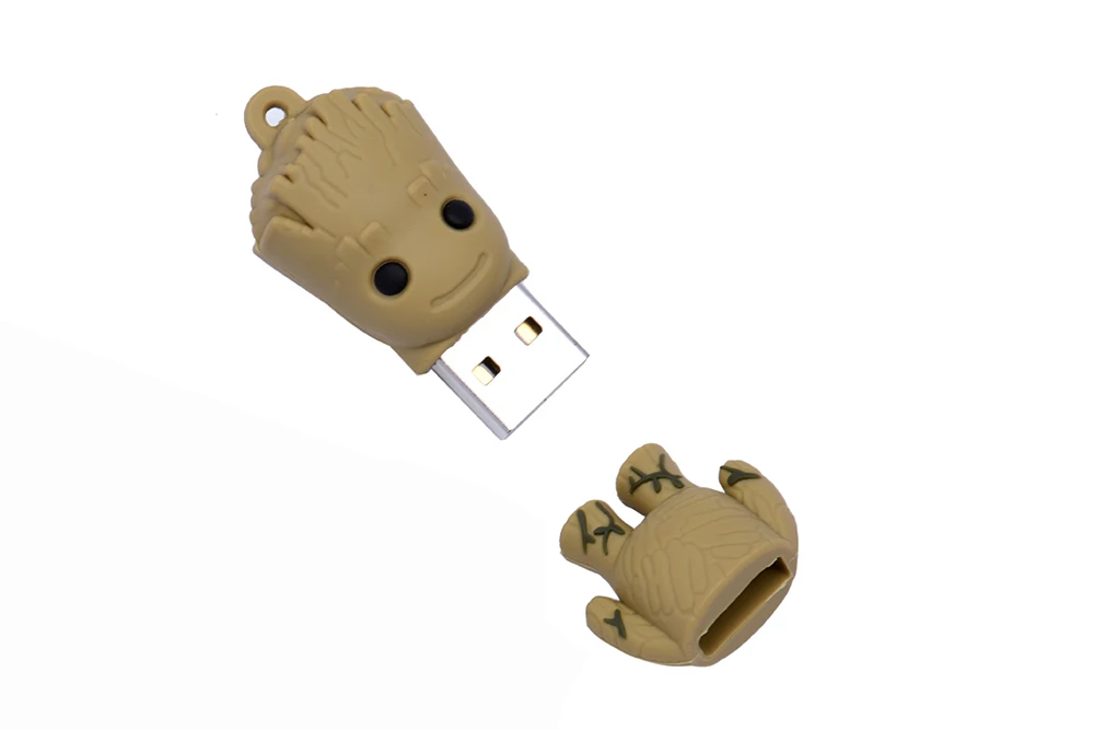 JASTER Marvel Comics Черная пантера Дэдпул USB 2,0 флеш-накопитель Миньоны карта памяти Флешка 4 ГБ 16 ГБ 32 ГБ 64 ГБ подарок