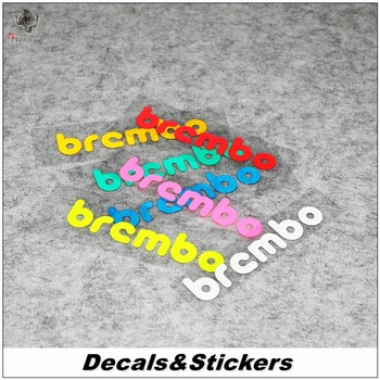 

NO.L045 Brecbo mask colorful Letters 3M Reflective Modified Stickers Car Helmet MOTO GP Waterproof Decals Racing Motorcycle