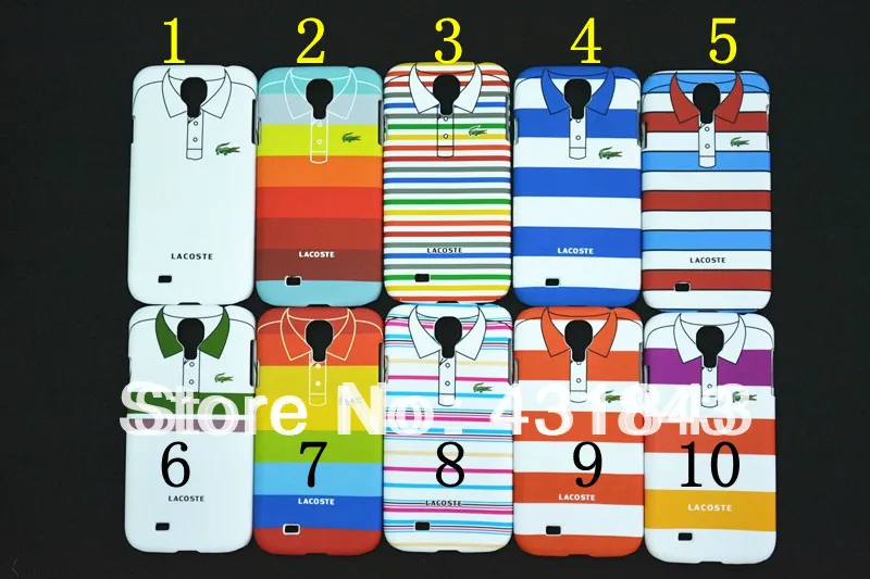 Wholesale 10PCS Plastic Hard Pattern Cover Cases For Samsung Galaxy S4 i9500 New arrival Cell Phone Accessories |