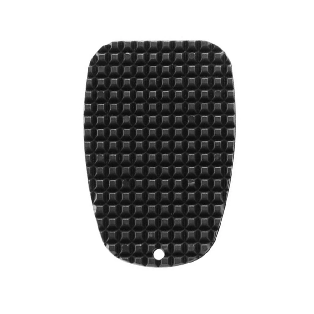Motorcycle Kickstand Side Stand Plate Pad Base Black Protect For Kawasaki