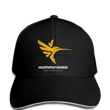 Модные мужские бейсболки Humminbird fish finder Man черный