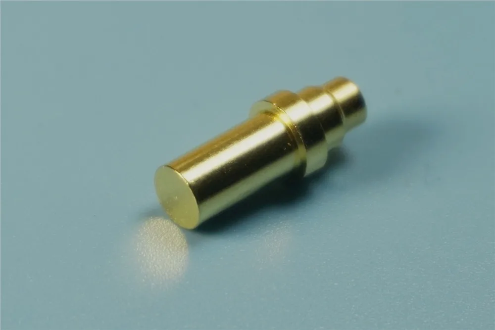 5 шт. большой ток 5A пружинный контакт Pogo контактный разъем 6,5x17,0 мм длина сквозные отверстия PCB один 3u золотое покрытие