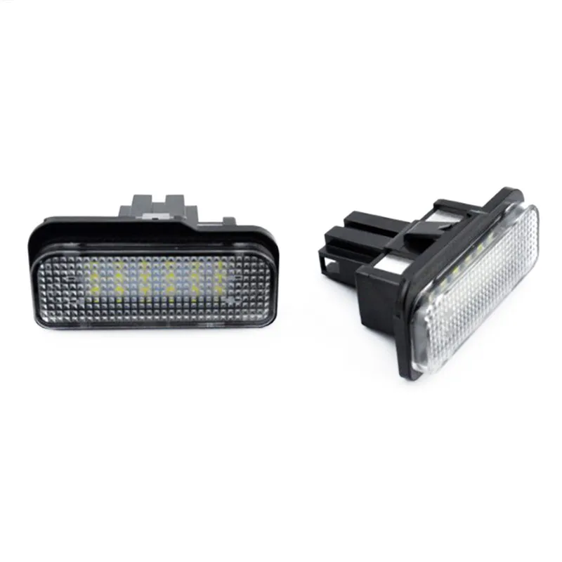 2 шт огни номерного знака Plug-N-Play ксенон белый светодиодный номер для Benz автомобиль C E CLS класс W203 W211 W219 E550 E350 авто лампа