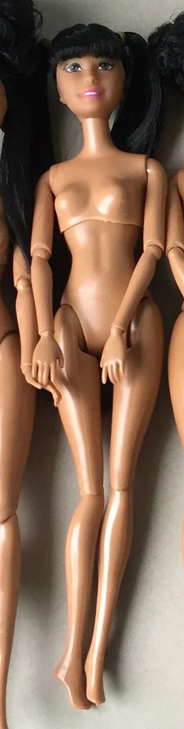 Игрушки африканские Куклы американские кукольные аксессуары тела суставы изменение головы ноги движение африканская темнокожая девушка подарок - Цвет: As shown 10