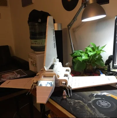 

In-Stock LEPIN 05034 Star War Series The Imperial Shuttle Building Assembled Blocks Bricks DIY Toys Compatible legoed 10212