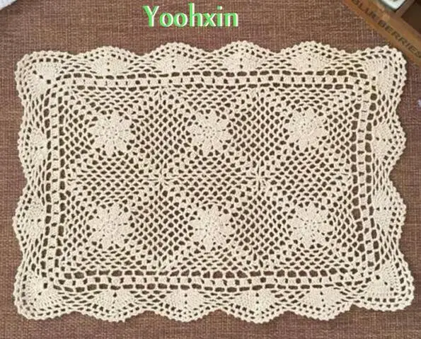 US 12 OFF Modern White Cotton Crochet Table Cloth Rectangular Lace Tea Tablecloth Cover Mantel Xmas Home Party Christmas Wedding Decor In