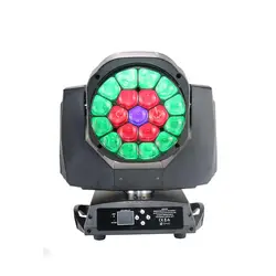 Хороший эффект 19 pcs 15 W K10 led движущаяся голова луч размытого света для сцены