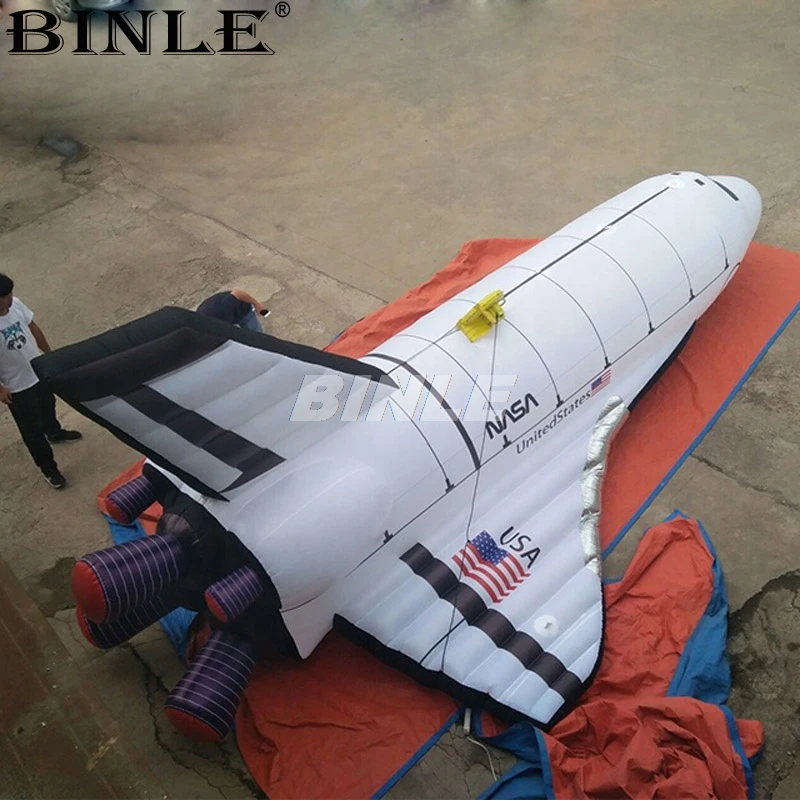 20 feet Simulation Model Inflatable Space Shuttle For Advertisementin Inflatable Bouncers from