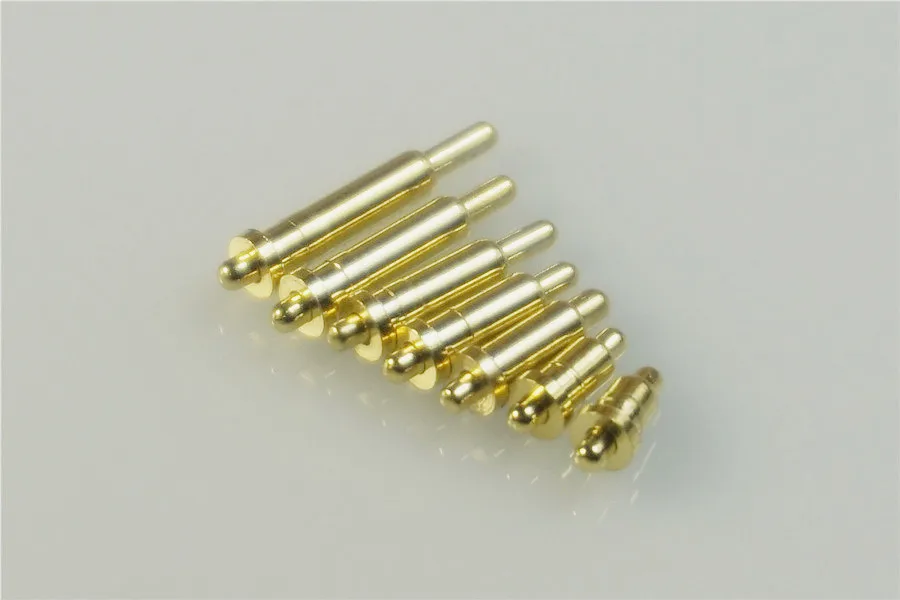 100pcs Spring Loaded Pogo Pin Connector Dual Plunger 4.5 5 5.5 6 6.5 7