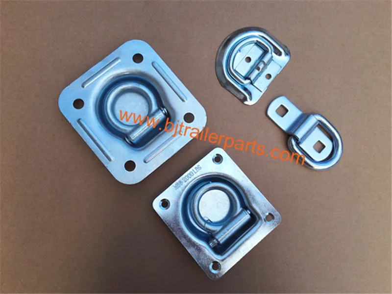 D ring trailer deck ring cargo lashing ring tie down ring trailer parts,trailer screwed D ring,trailer rope ring 5