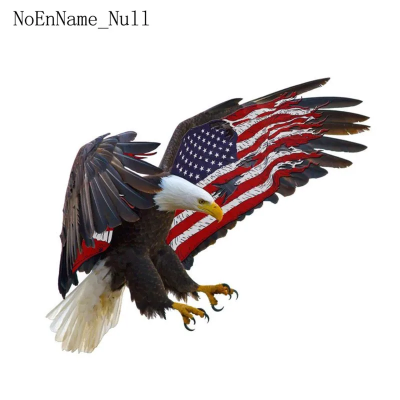 

14CM*11.8CM Car Accessories Motorcycle American Eagle Decal Car Sticker
