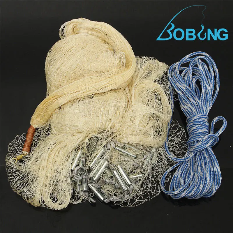 New Arrival 3 x 4m Nylon Monofilament Fish Gill Net Netting for Hand
