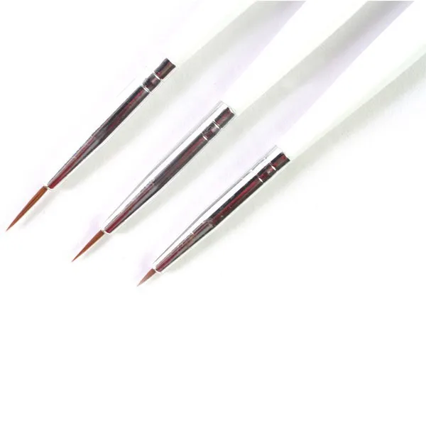 2014 New 3 PCS Nail Art Painting Drawing BrushPractical Nail Tools Portable Nail Brushes02